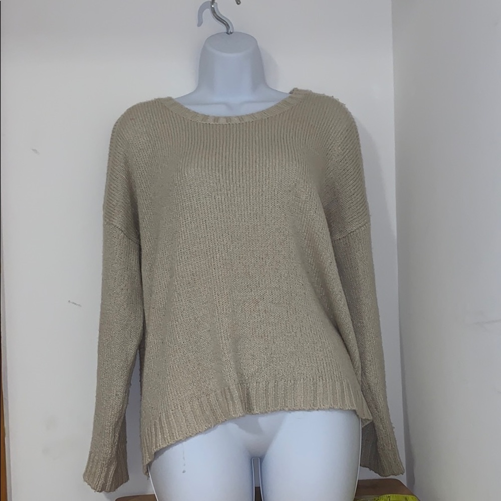 Cream Knit Sweater